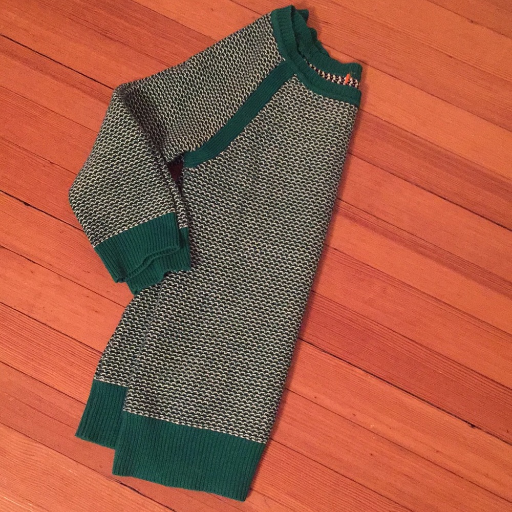 Green Knit Sweater